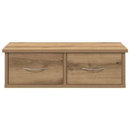 Armadietto a Muro Rovere Artigianale 60x26x18,5cm in Truciolato | homemem39