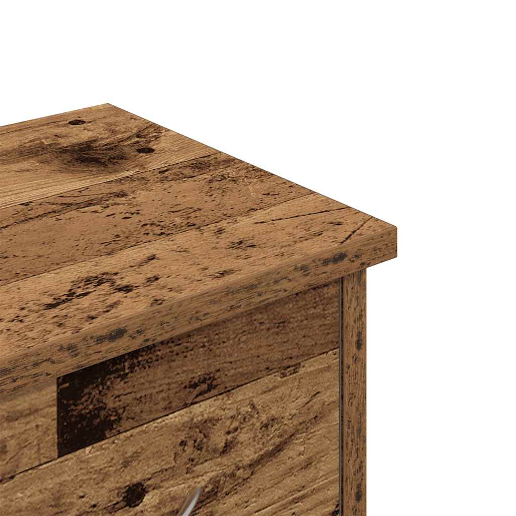 Mobile a Parete Legno Antico 88x26x18,5 cm in Truciolato | homemem39