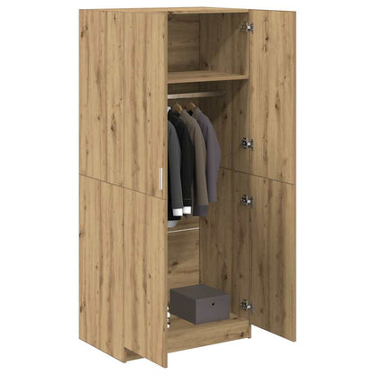 Armadio Rovere Artigianale 90x52x200 cm in Truciolato