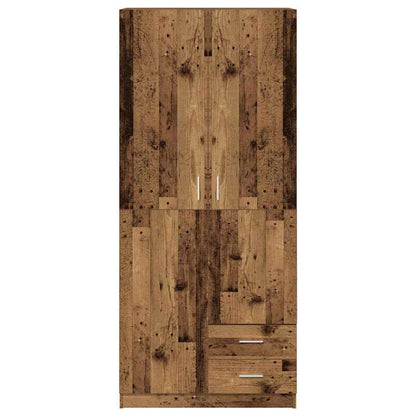 Armadio Legno Antico 80x52x180 cm in Truciolato