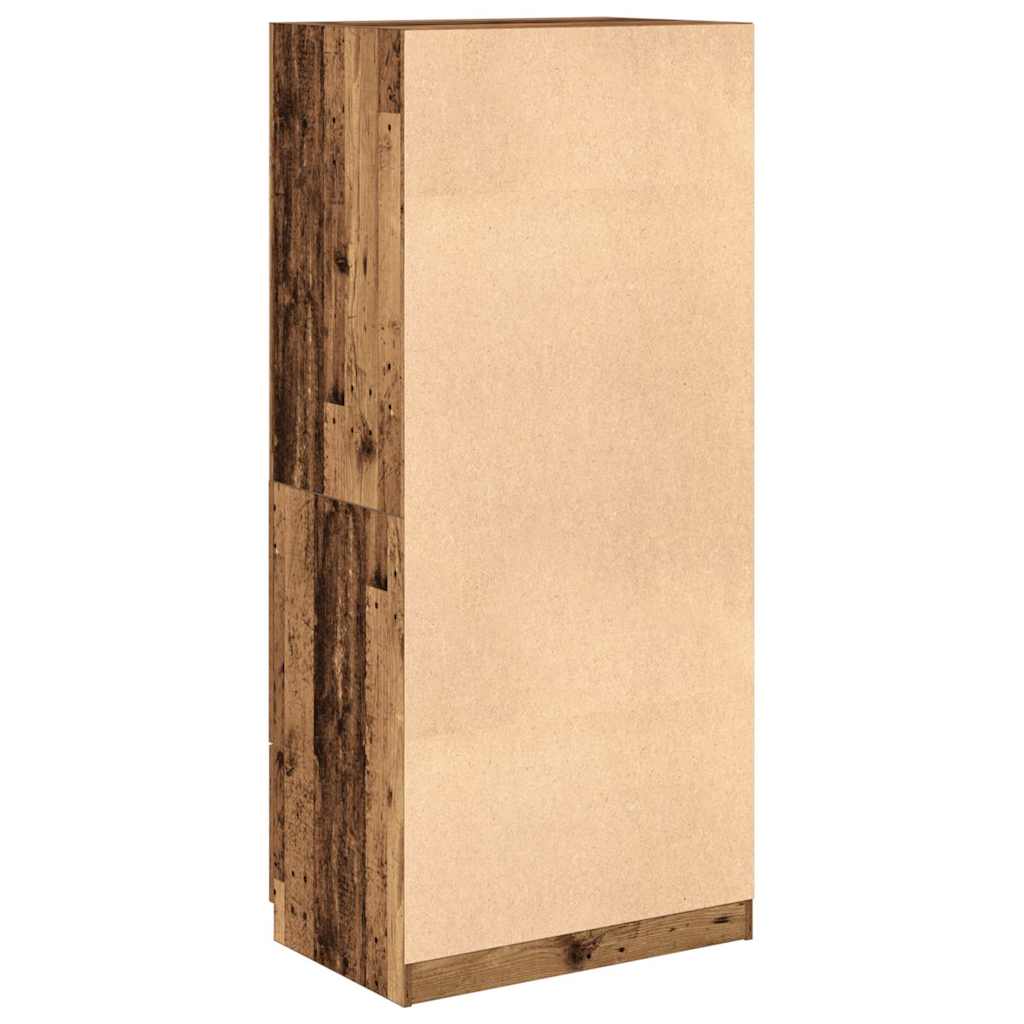 Armadio Legno Antico 80x52x180 cm in Truciolato