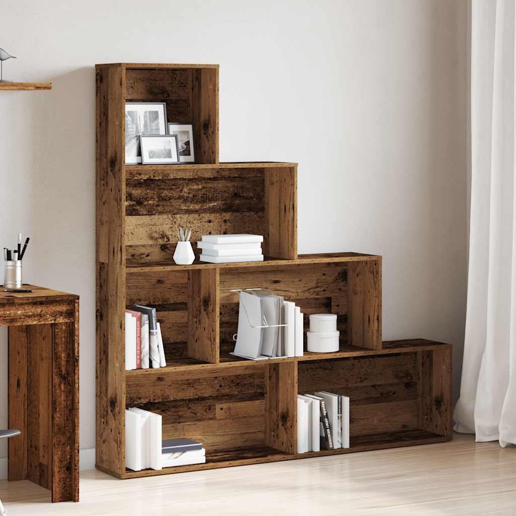 Libreria Legno Antico 157x24x160 cm in Legno Multistrato | homemem39