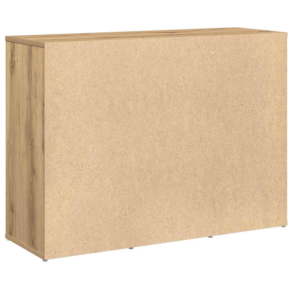 Credenza Rovere Artigianale 88x30x64 cm in Legno Multistrato - homemem39