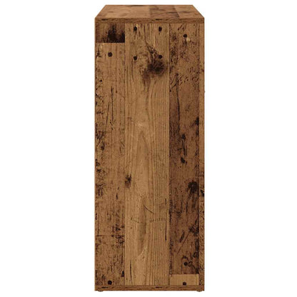 Credenza Legno Antico 60x30x75 cm in Legno Multistrato - homemem39