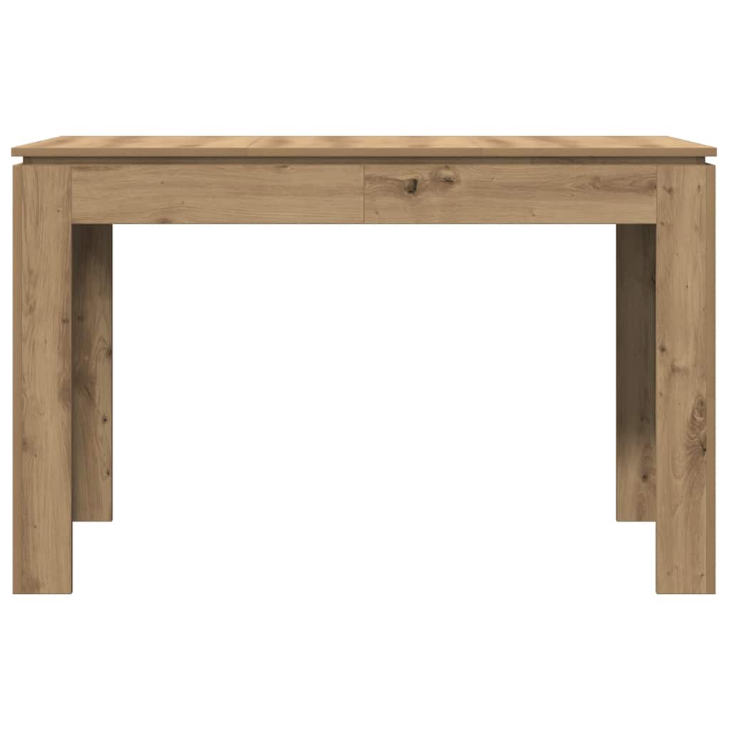 Tavolo da Pranzo Rovere Artigianale 120x60x76 cm in Truciolato