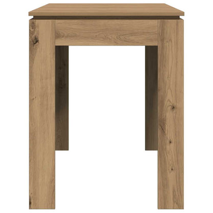 Tavolo da Pranzo Rovere Artigianale 120x60x76 cm in Truciolato | homemem39