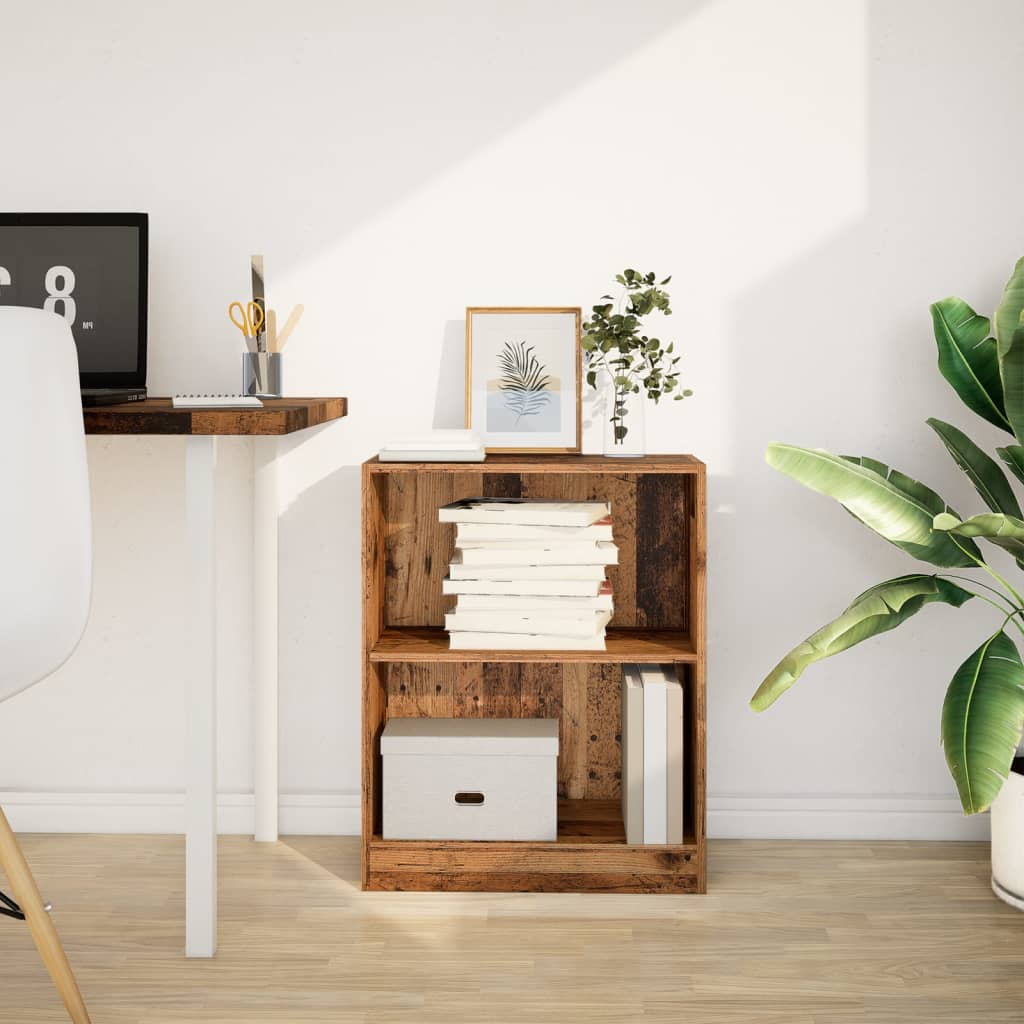 Libreria Legno Antico 60x24x76 cm in Truciolato | homemem39