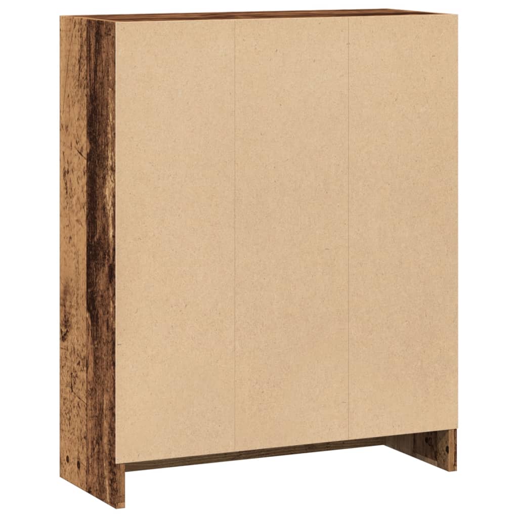 Libreria Legno Antico 60x24x76 cm in Truciolato | homemem39