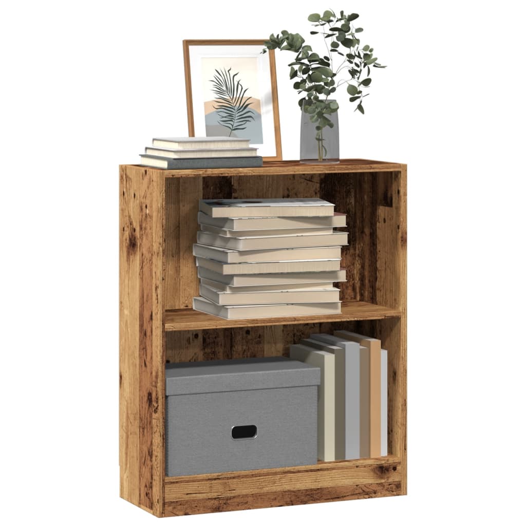 Libreria Legno Antico 60x24x76 cm in Truciolato | homemem39