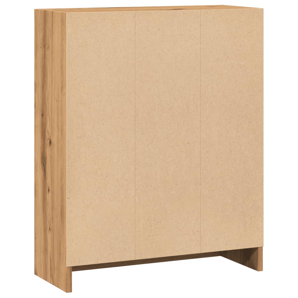 Libreria Rovere Artigianale 60x24x76 cm in Truciolato | homemem39