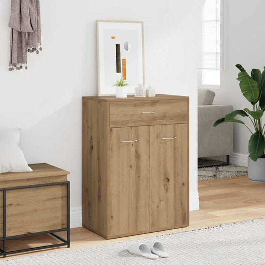 Scarpiera Rovere Artigianale 60x35x84 cm in Legno Multistrato - homemem39