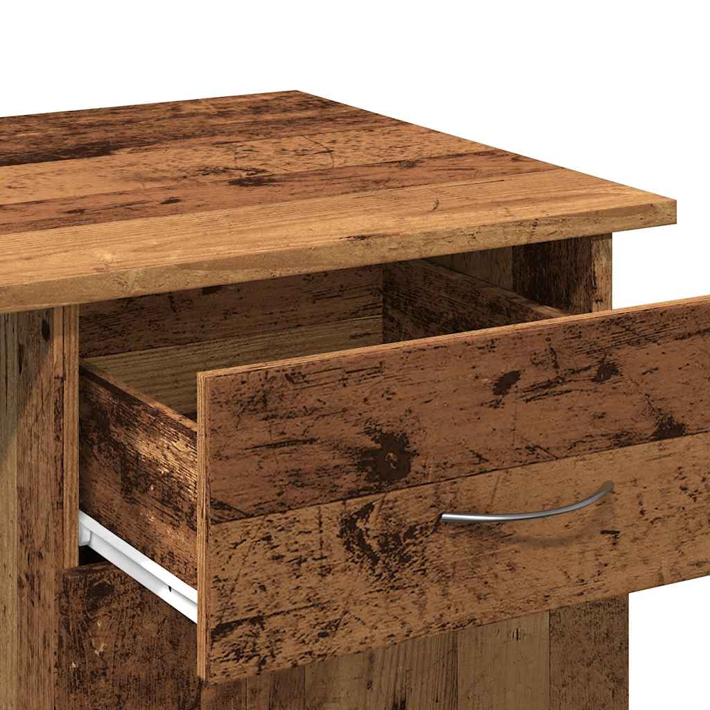 Scrivania Legno Antico 100x50x76 cm in Legno Multistrato - homemem39