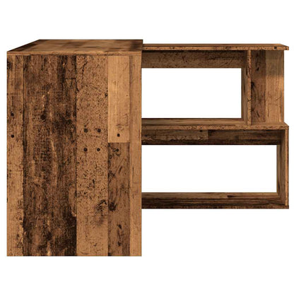 Scrivania ad Angolo Legno Vecchio 200,5x50x76 cm Truciolato - homemem39