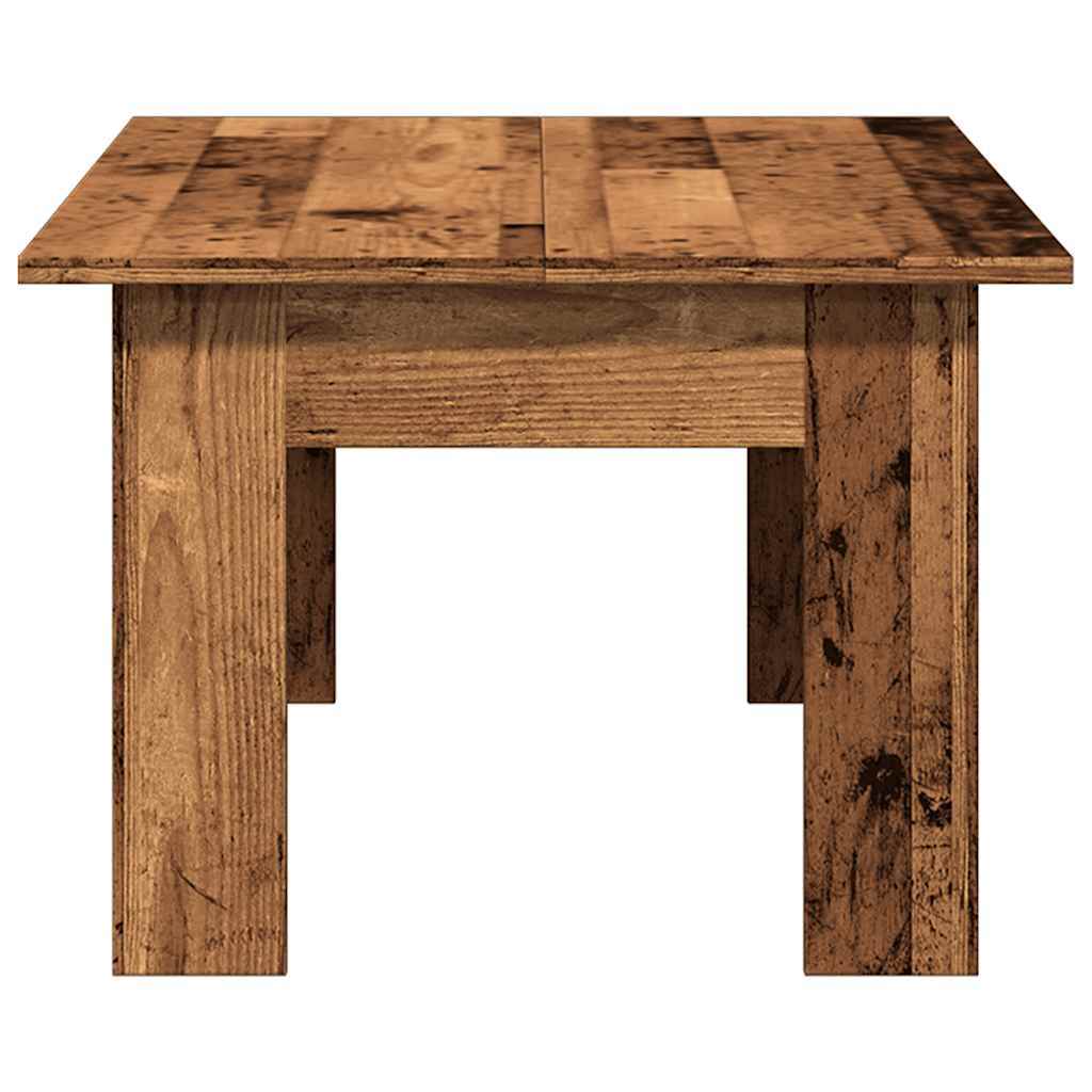 Tavolino Salotto Legno Antico 100x60x42 cm in Legno Multistrato | homemem39
