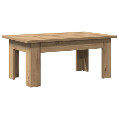 Tavolino da Salotto Artigianale 100x60x42 cm Legno Multistrato | homemem39