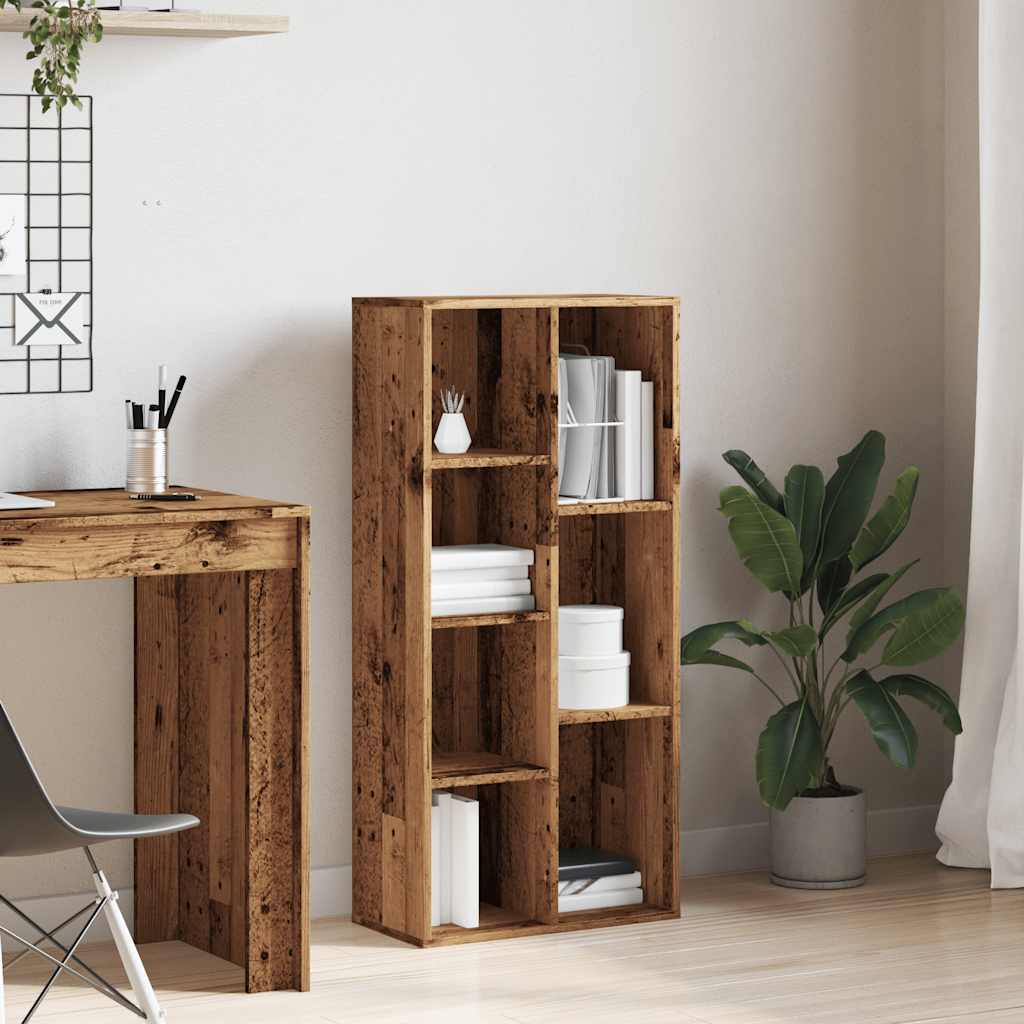 Libreria Legno Antico 50x25x104 cm | homemem39