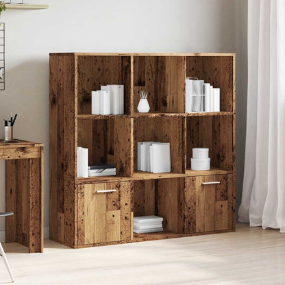 Libreria Legno Antico 98x29x97,5 cm in Legno Multistrato | homemem39