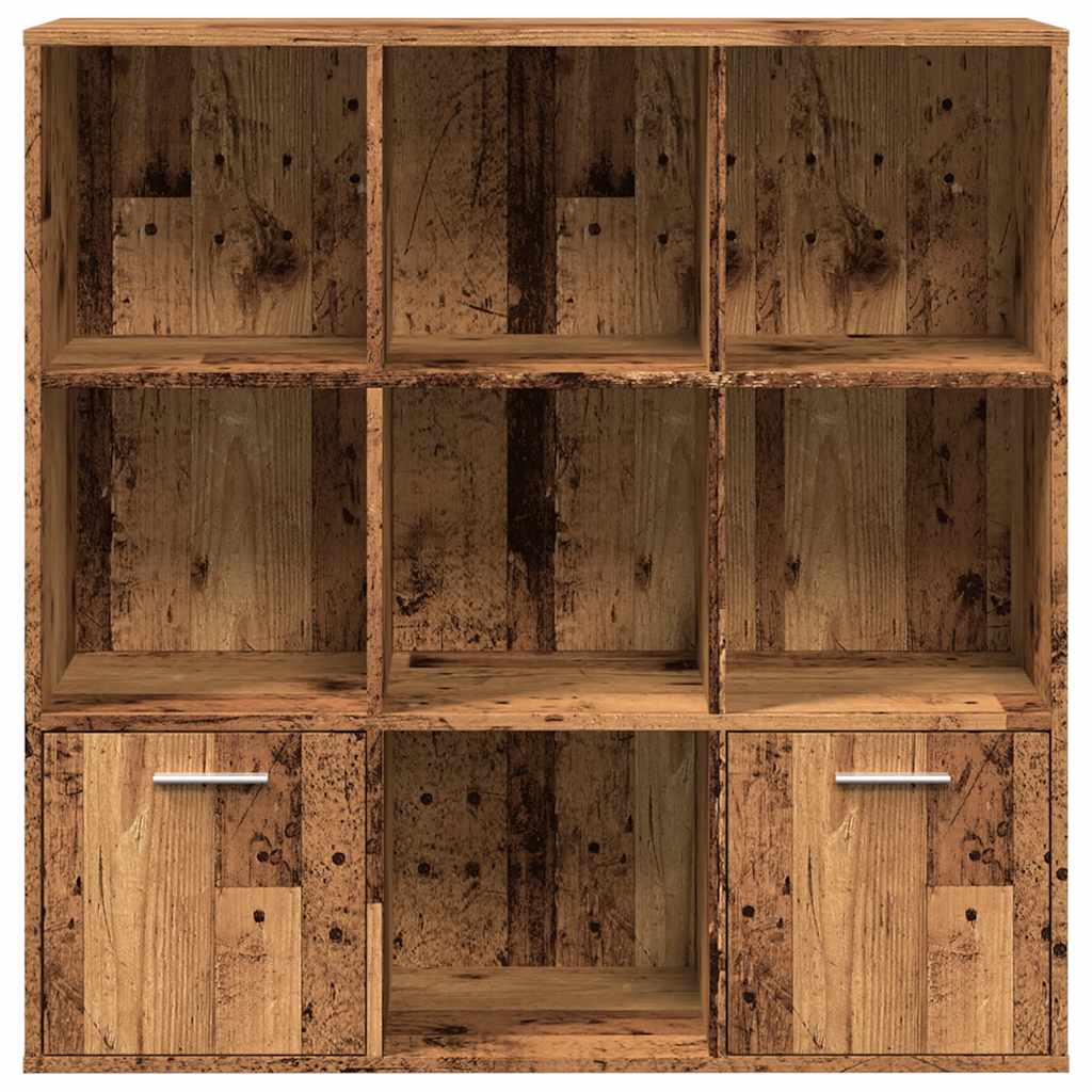Libreria Legno Antico 98x29x97,5 cm in Legno Multistrato | homemem39