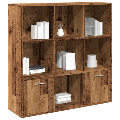 Libreria Legno Antico 98x29x97,5 cm in Legno Multistrato | homemem39