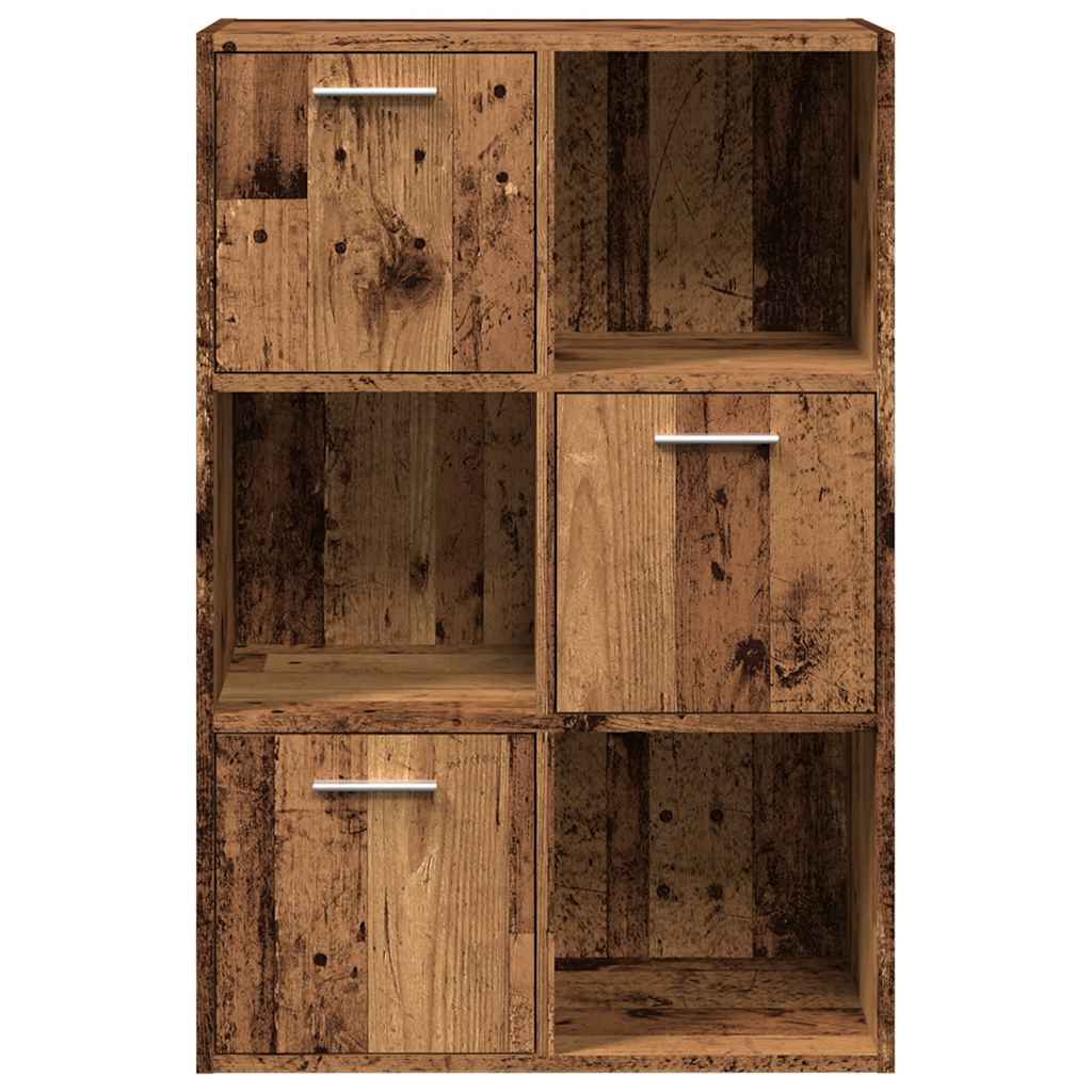 Libreria Legno Antico 60,5x30x90 cm in Legno Multistrato | homemem39
