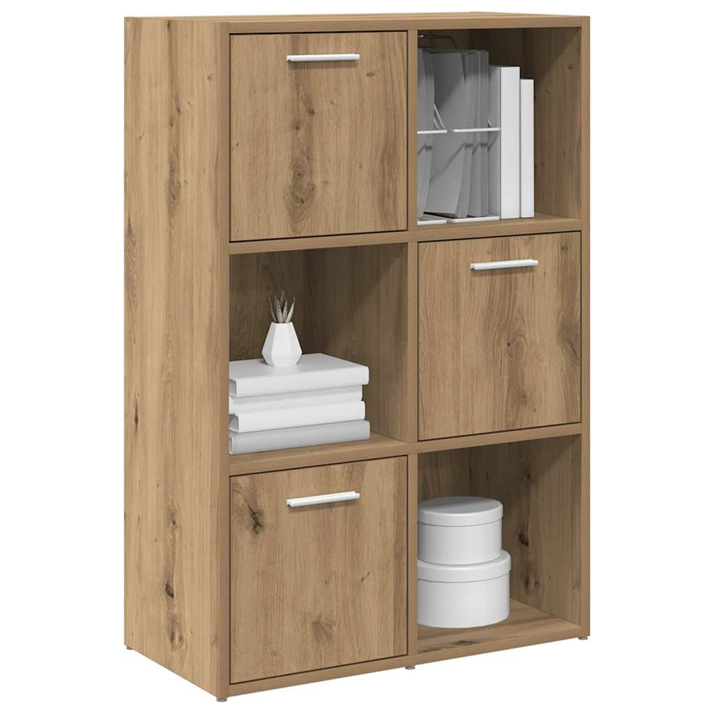 Libreria Rovere Artigianale 60,5x30x90 cm in Legno Multistrato