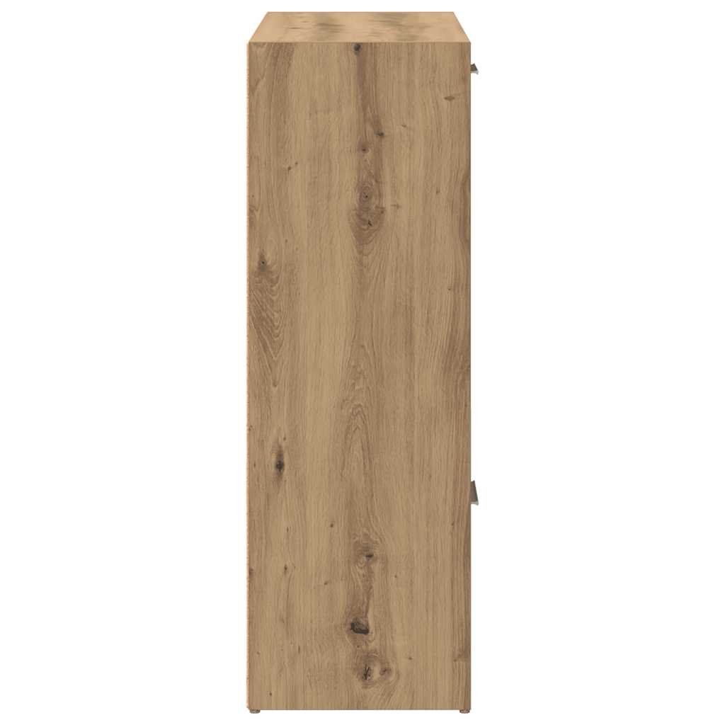 Libreria Rovere Artigianale 60,5x30x90 cm in Legno Multistrato | homemem39