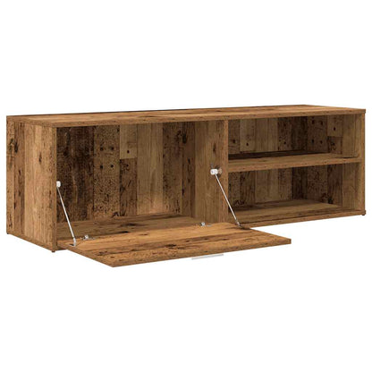 Mobile Porta TV Legno Antico 120x34x37 cm in Legno Multistrato - homemem39