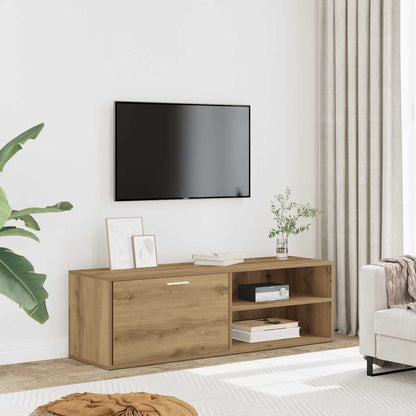 Mobile Porta TV Rovere Artigianale Legno Multistrato - homemem39