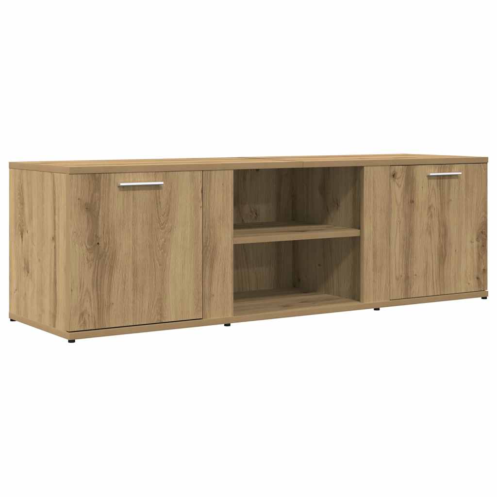 Mobile Porta TV Rovere Artigianale Legno Multistrato - homemem39