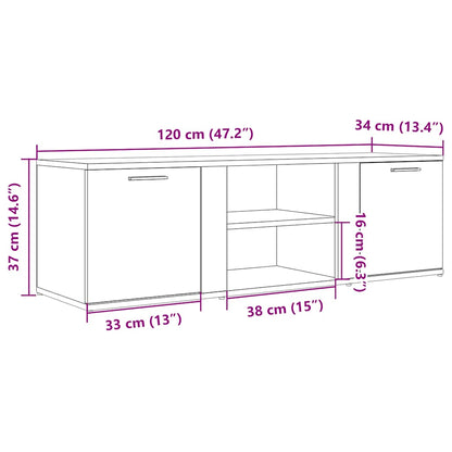 Mobile Porta TV Rovere Artigianale Legno Multistrato