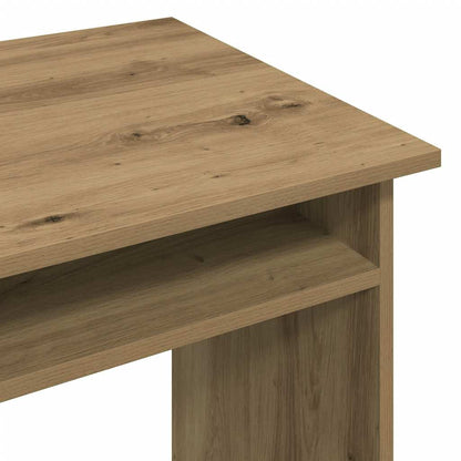 Scrivania Rovere Artigianale 90x50x74 cm in Legno Multistrato - homemem39