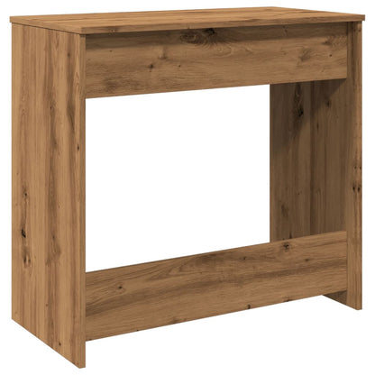 Scrivania Rovere Artigianale 80x40x75 cm in Legno Multistrato - homemem39