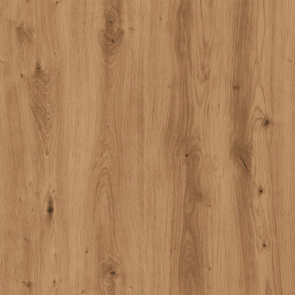 Scrivania Rovere Artigianale 80x40x75 cm in Legno Multistrato - homemem39