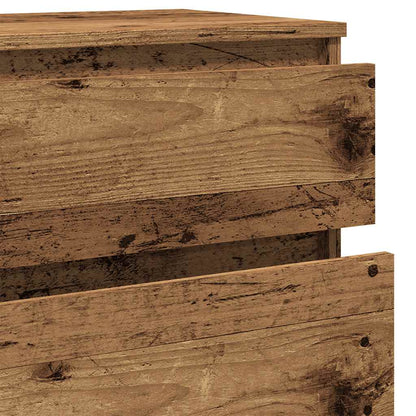 Cassettiera Legno Antico 60x36x103 cm in Legno Multistrato - homemem39