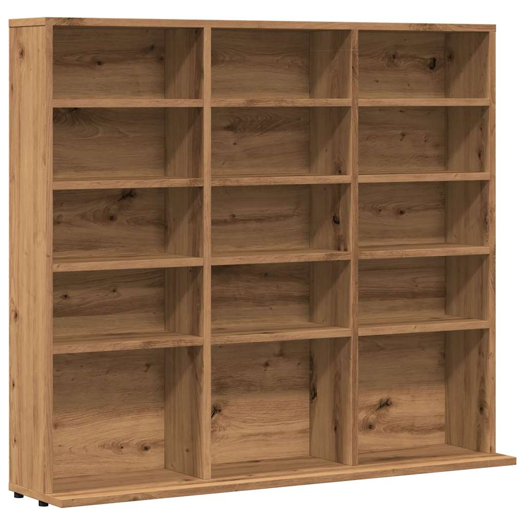 Mobile Porta CD Artigianale 100x23x89,5 cm Legno Multistrato - homemem39