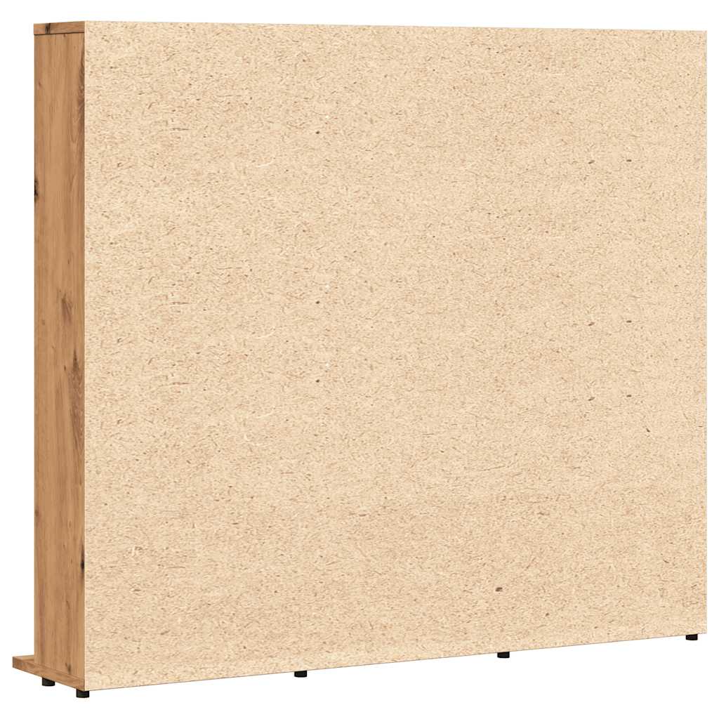 Mobile Porta CD Artigianale 100x23x89,5 cm Legno Multistrato