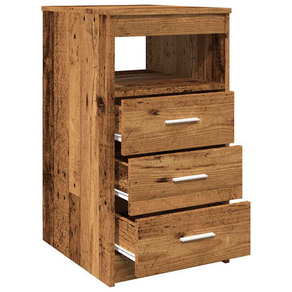 Cassettiera Legno Antico 40x50x76 cm in Truciolato | homemem39