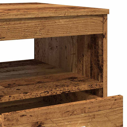 Cassettiera Legno Antico 40x50x76 cm in Truciolato | homemem39