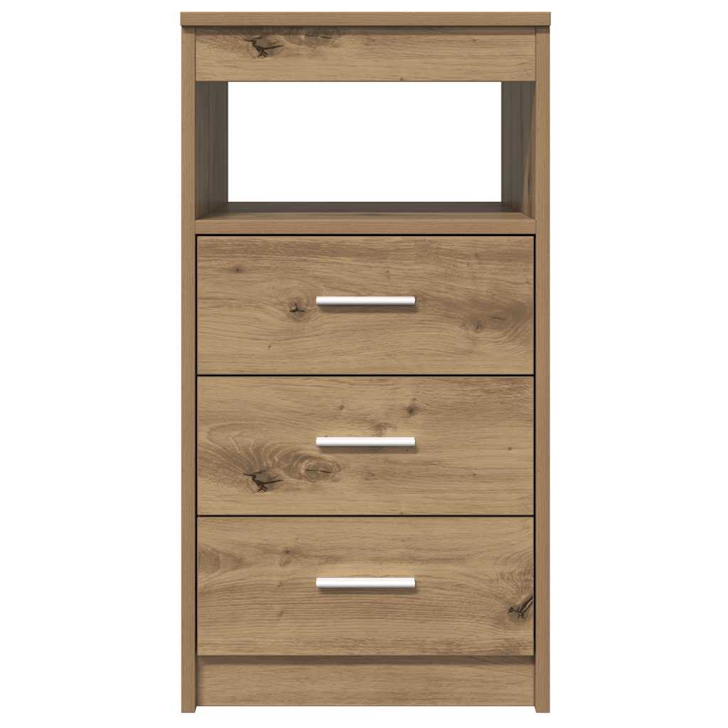 Cassettiera Rovere Artigianale 40x50x76 cm in Truciolato | homemem39
