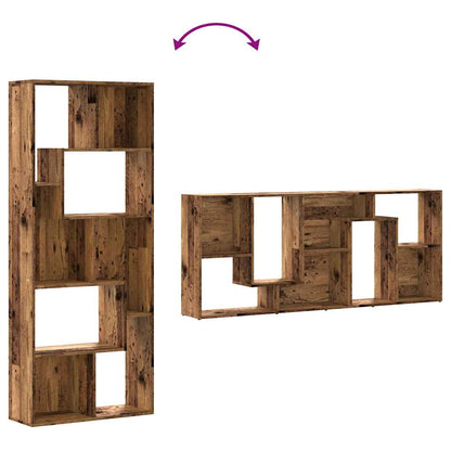 Libreria Legno Antico 67x24x161 cm in Truciolato | homemem39
