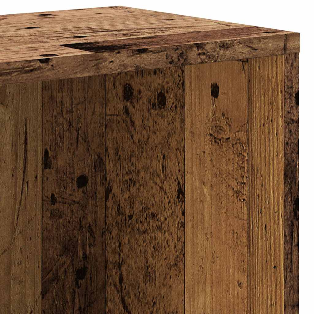 Libreria Legno Antico 67x24x161 cm in Truciolato | homemem39