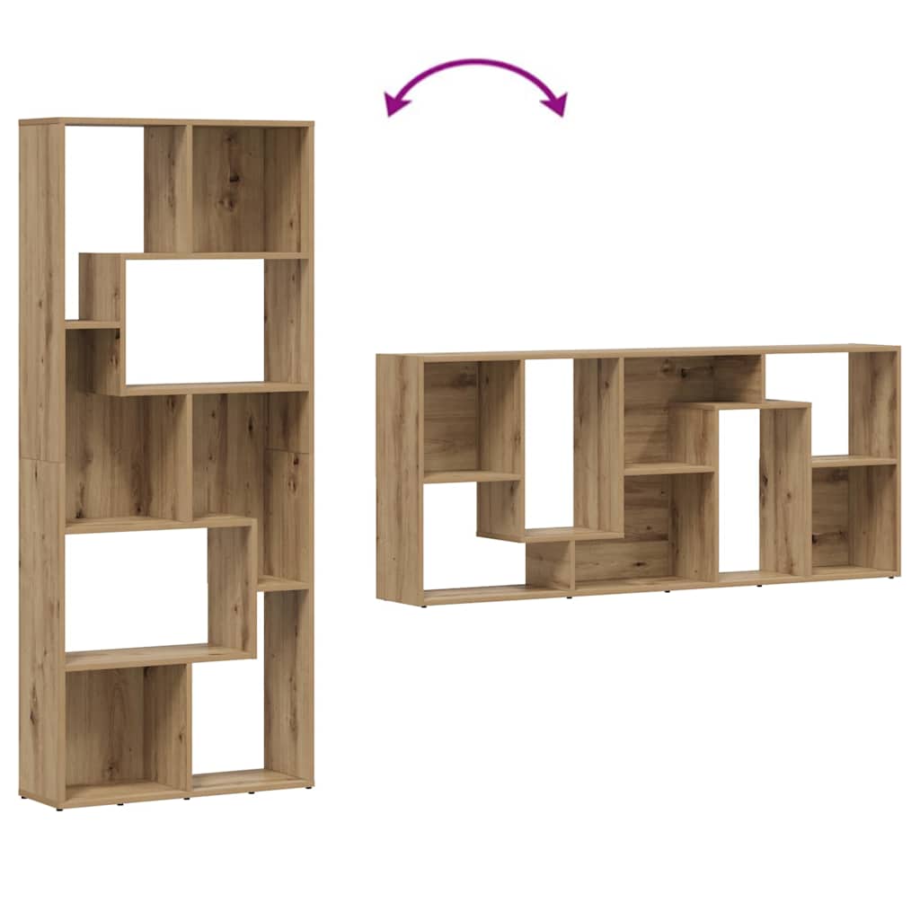 Libreria Artisan Rovere 67x24x161 cm Legno ingegnerizzato | homemem39