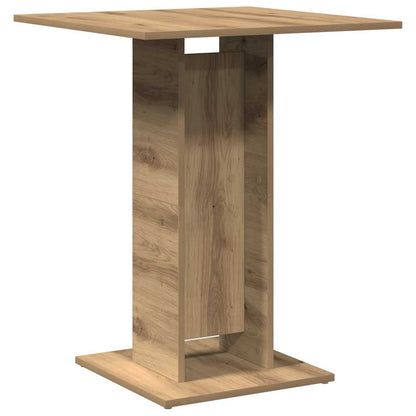 Tavolo da Bistrot Rovere Artigianale 60x60x75 cm in Truciolato | homemem39