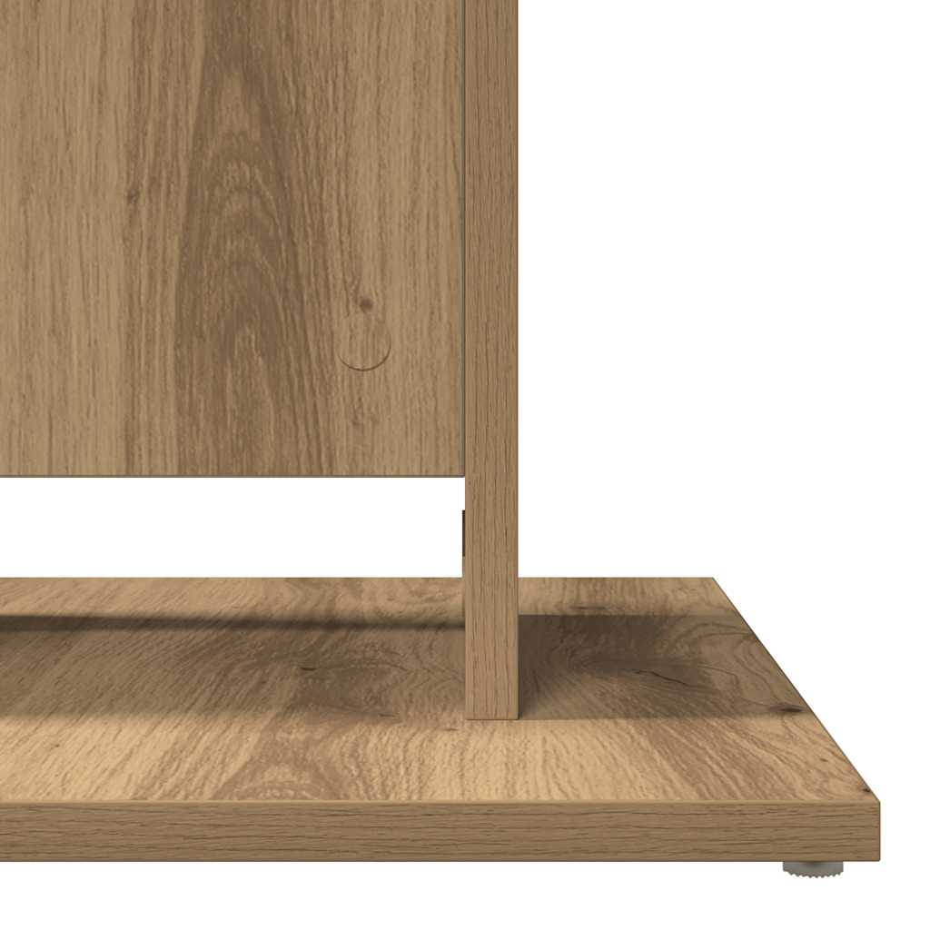 Tavolo da Bistrot Rovere Artigianale 60x60x75 cm in Truciolato | homemem39