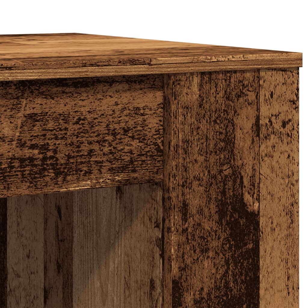 Tavolino da Salotto Legno Antico 102x55x42 cm Legno Multistrato | homemem39