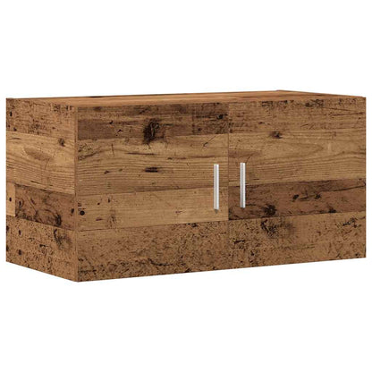 Armadietto da Parete Legno Antico 80x39x40 cm in Truciolato | homemem39