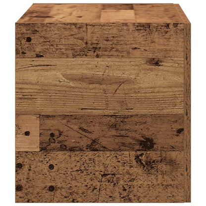 Armadietto da Parete Legno Antico 80x39x40 cm in Truciolato | homemem39