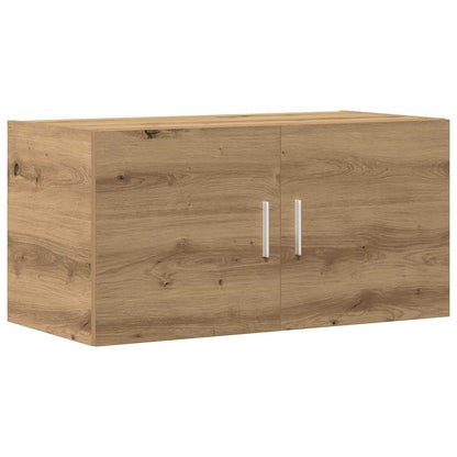 Armadietto a Muro Rovere Artigianale 80x39x40 cm in Truciolato | homemem39