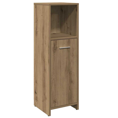Armadietto Bagno Artigianale 30x30x95 cm in Legno Multistrato