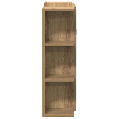 Mobile da Bagno Specchio Rovere Artigianale Legno Multistrato | homemem39
